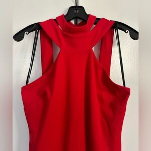 Bebe red dress